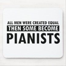 Created equally pianists design mousepads