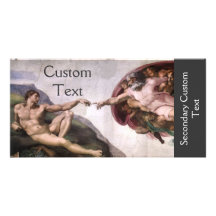Creation of Adam Customized Photo Card