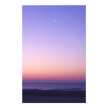 Crescent Moonrise Stationery