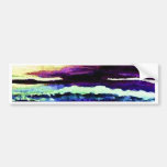 "Cricket Night Sea"  CricketDiane Ocean Art Bumper Stickers