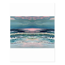Cricket's Ocean - Beach Seascape Postcards