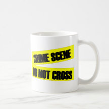 Crime Scene Do Not Cross Mug