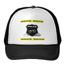 Crime Scene Trucker Hats