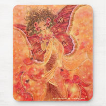 Crimson Wings Mousepad