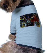 Critters in Times Square Dog T Shirt
