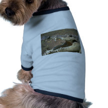 Crocodile Dog T Shirt