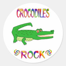 CROCODILES ROCK STICKERS