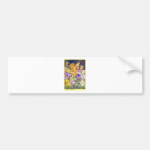 Crocus Fairy Bumper Sticker