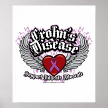 Crohn's Disease Wings Posters