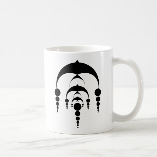 Crop circle 6 (light) coffee mug