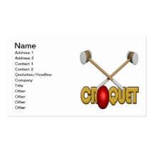 Croquet 3 business card