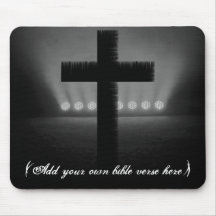 Cross and Lights Mousemats