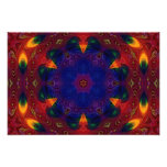 Cross and Star Mandala Photograph