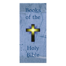 Cross Book Mark Full Colour Rack Card