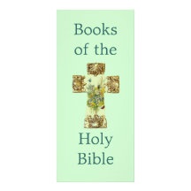 Cross Book Mark Personalized Rack Card