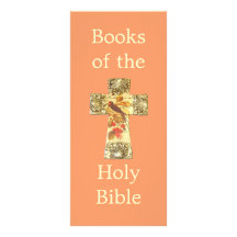Cross Book Mark Rack Card Design