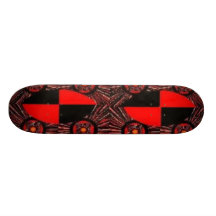 cross pattern skateboard