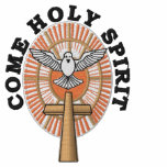 Cross With Dove And Sun Burst