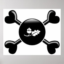 Crossbones Ecology Print