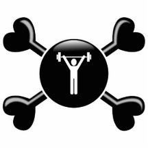 Crossbones Exercise Photo Cutout