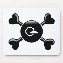 Crossbones Meteorology Mouse Pad