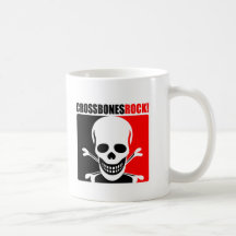 Crossbones Rock! Mugs