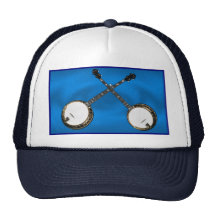 CROSSED BANJOS -HAT
