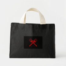 Crossed Forks Bag