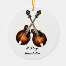 CROSSED MANDOLINS-ORNAMENT