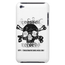 Crossed Out Records Logo Ipod Touch Case