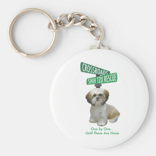 Crossroads ShihTzu Rescue Key Chain