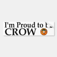crow bumper stickers