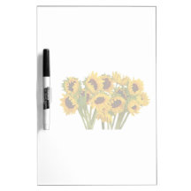 Crowd of Sunflowers Dry-Erase Whiteboard