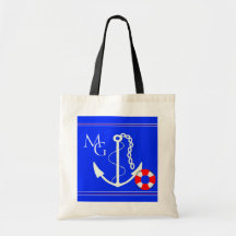 Cruise or Beach Bag-Monogram