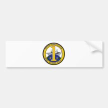 Cruiser Destroyer Group One Military Patch Bumper Stickers