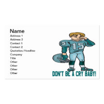 Cry Baby Business Card Template