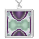 Crystal and Spirit Alignment : Purple Power Symbol Pendants