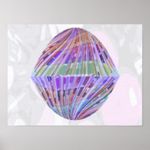 CRYSTAL Gem : Holy Purple gravitation Print