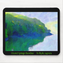 Crystal Springs Shoreline Mouse Mats
