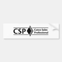 CSP Products Bumper Stickers