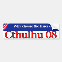 Cthulhu 08 bumper stickers