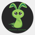 Cthulhu Bunny stickers
