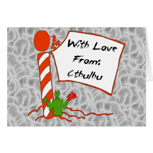 Cthulhu Christmas Greeting Cards