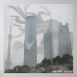 Cthulhu hits Hong Kong Poster