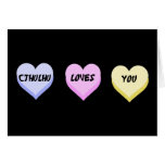 Cthulhu Loves You Cards