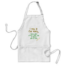 cub leader green apron
