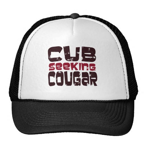 Cub Seeking Cougar T-shirts and Gifts Hat