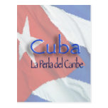 CUBA - La Perla del Caribe Postcard