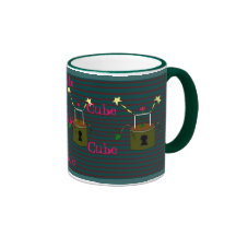 cube flower pot:D Coffee Mug