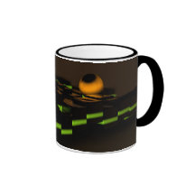 Cubes & Spheres Coffee Mugs